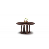 意式风范系列家具：圆餐台HT-02