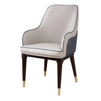 梵臣美尚现代美式轻奢家具：A8018餐椅