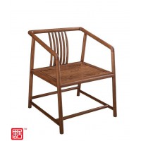 禺舍禅意新中式民宿家具：303白蜡木茶椅
