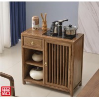 禺舍禅意新中式民宿家具：C01白蜡木茶水柜