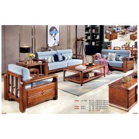 世华现代轻奢红檀木家具：9006#1+2+3沙发、9006#长茶几、9006#方茶几