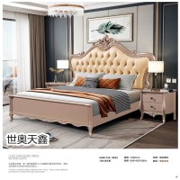世奥天鑫美式家具,江西香槟金色美式轻奢家具、板栗色美式套房家具、宝马灰色美式家具厂家