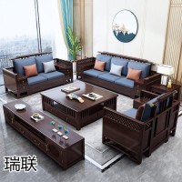 南康新中式家具，江西新中式沙发、实木茶台批发，江西瑞联家具有限公司