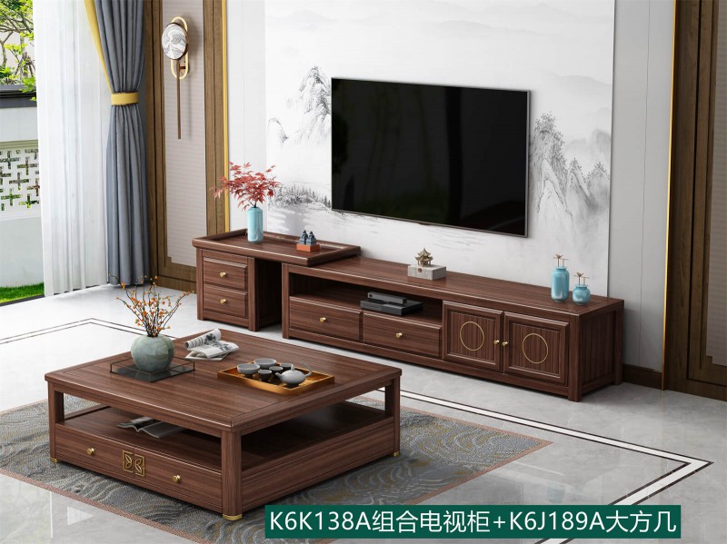 K6K138A组合电视柜+K6J189A大方几
